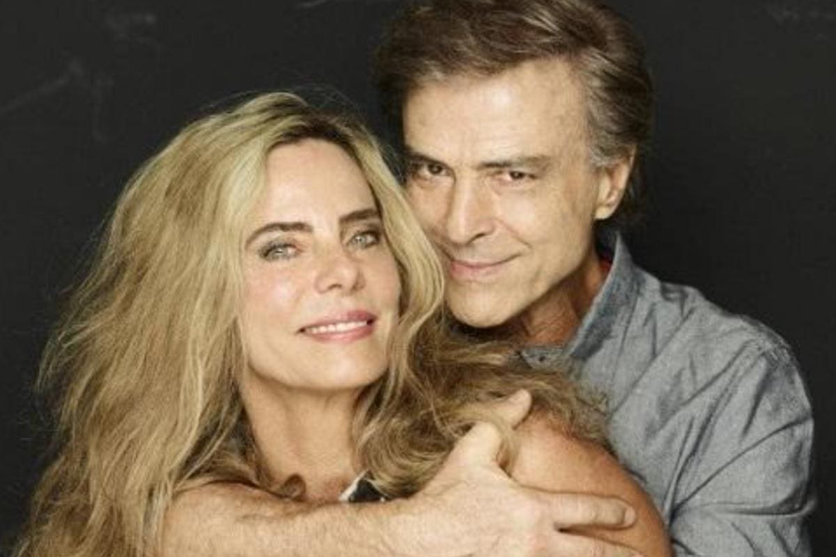 Bruna Lombardi e Carlos Alberto Ricelli estão juntos desde 1978
