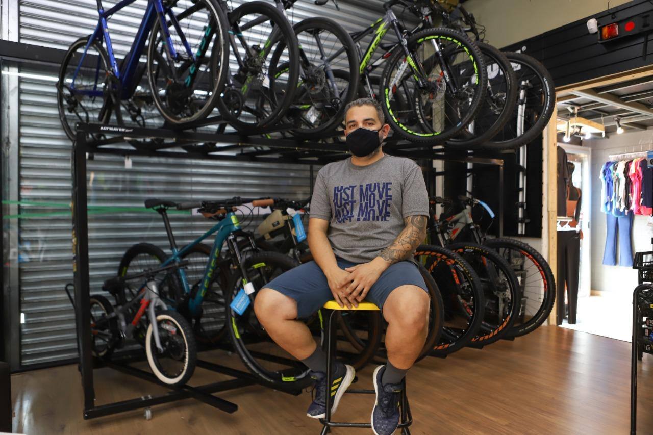 De acordo com o diretor da Pedal Shop, Rodrigo Celeghini, vendas do primeiro semestre deste ano foram as melhores da história da loja
