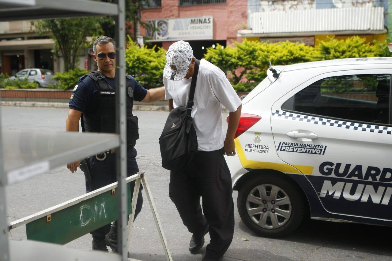 Homem foi detido pela Guarda Municipal