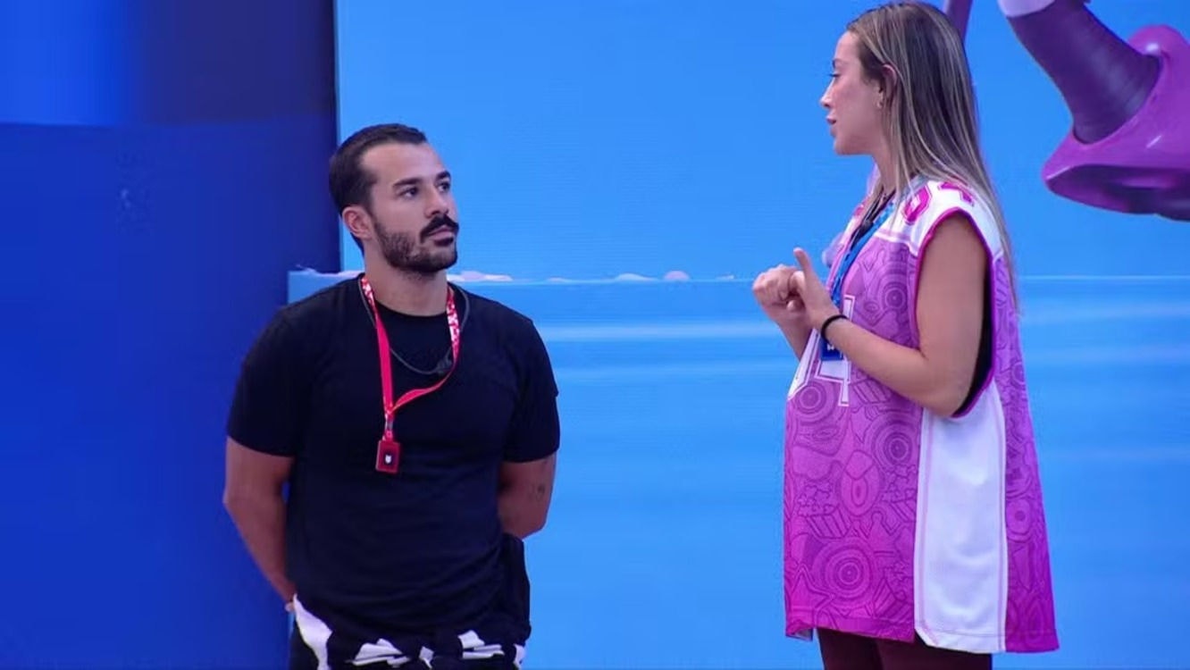 Mateus Pires e Renata no 'BBB 25'