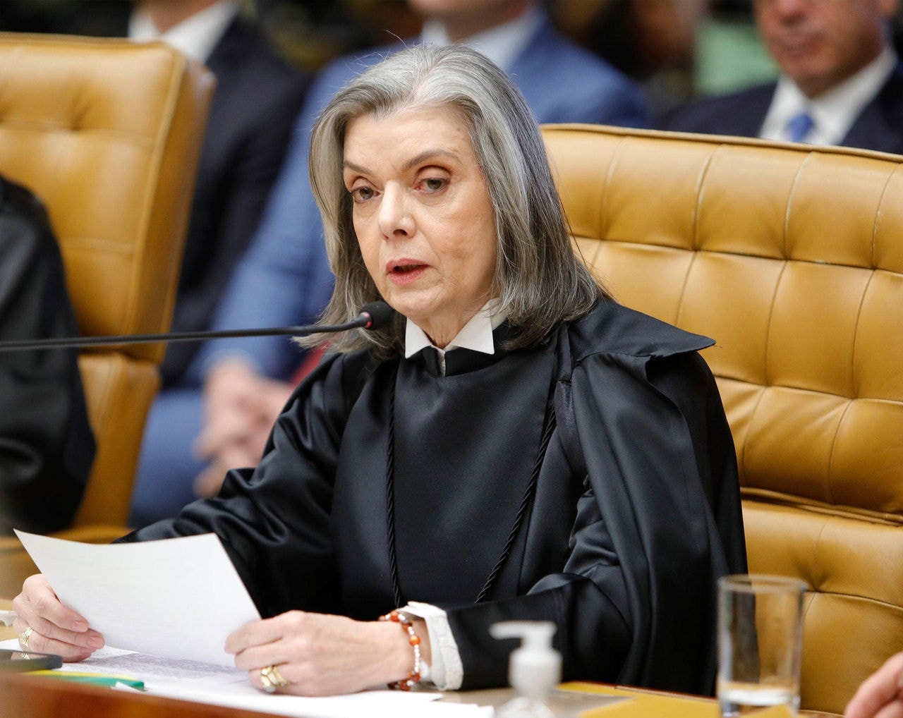 A ministra Cármen Lúcia foi uma dos integrantes do STF ofendidos publicamente pelo ex-presidente Jair Bolsonaro e seus aliados