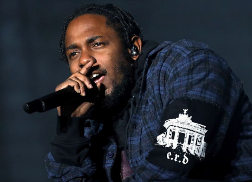 O rapper Kendrick Lamar