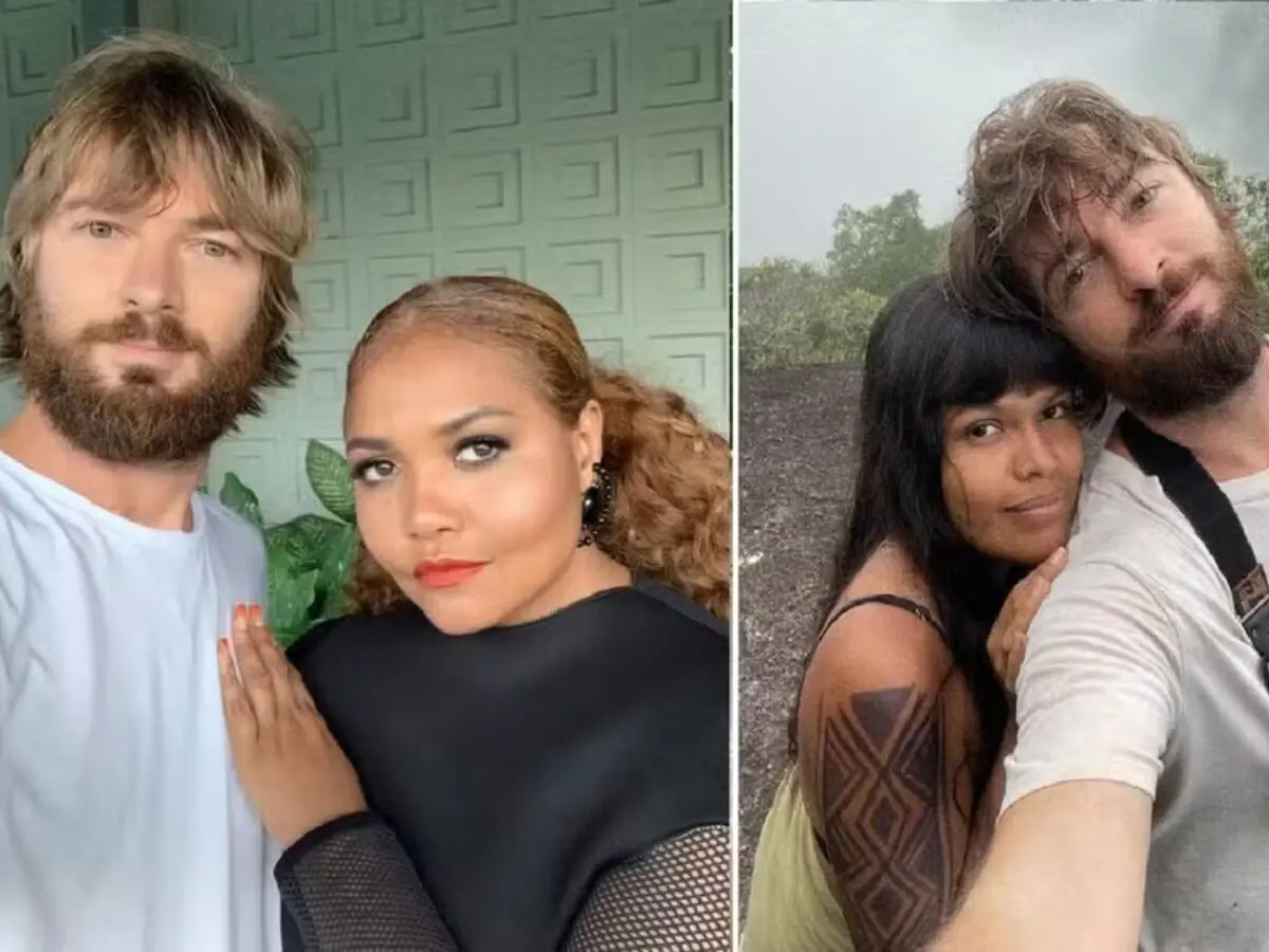 Gareth Jones, ex de Gaby Amarantos, engatou namoro com a modelo Rayssa Cardoso - Reprodução/ Instagram 