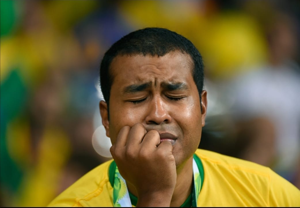 Foto de Silvio Teixeira rodou o mundo como o rosto do 7 a 1