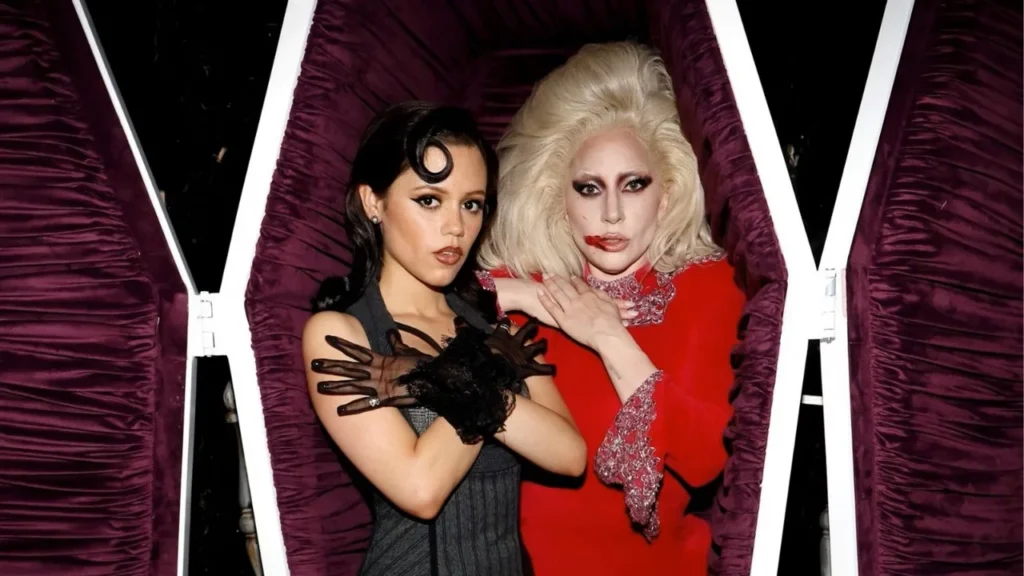 Papel de Lady Gaga é revelado em nova imagem da parte 2 da 2ª temporada de Wandinha