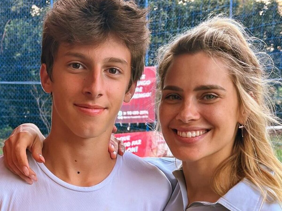 Carolina Dieckmann e o filho, José Worcman