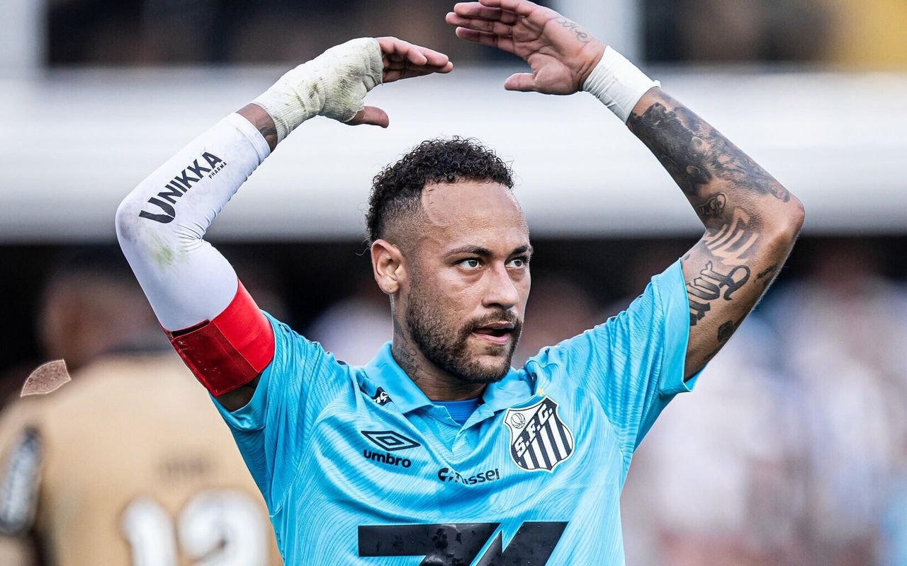 Organizada do Santos ficou na bronca com Neymar