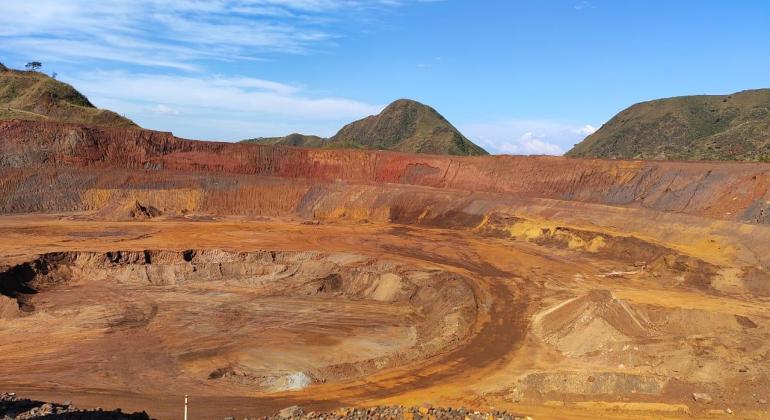 Fiscais ambientais encontraram indícios de mineração ilegal na Serra do Curral, em BH 