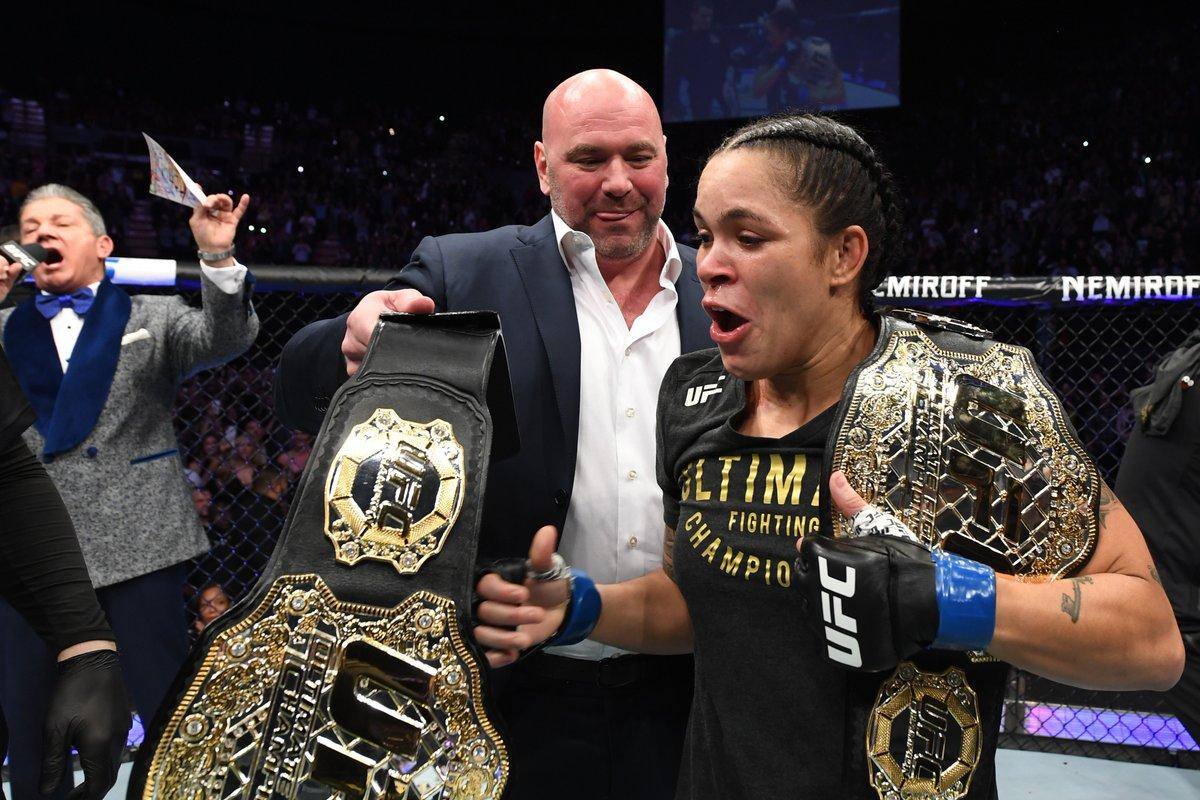 O presidente do UFC, Dana White, se rendeu a Amanda Nunes e rasgou elogios à brasileira após o nocaute aplicado em Cris Cyborg