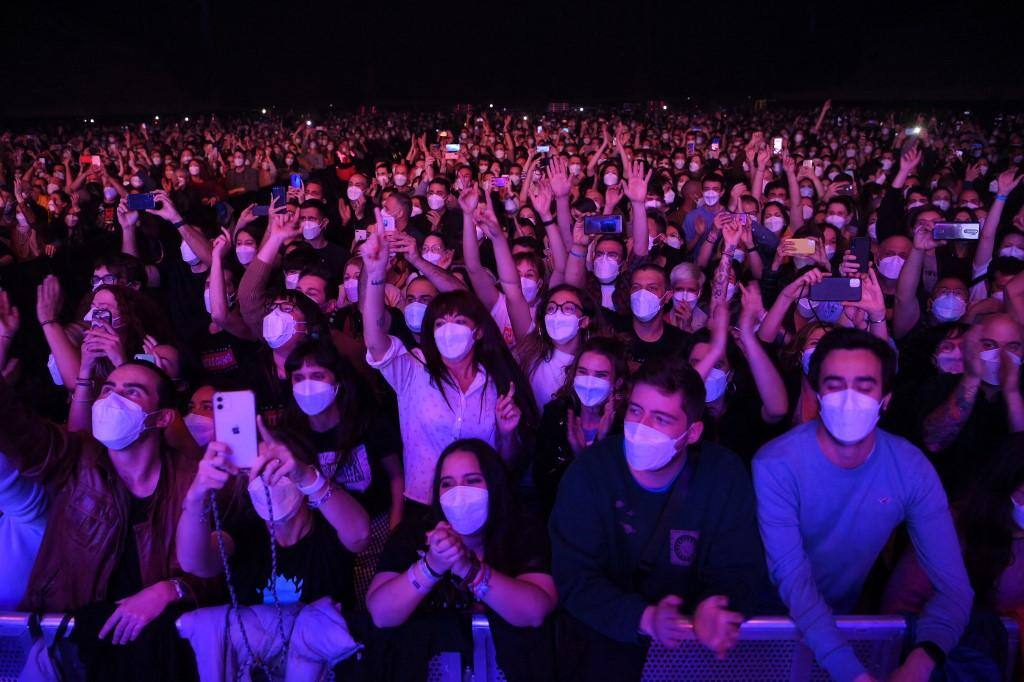 'Nenhum sinal' de contágios após show para 5 mil pessoas em Barcelona