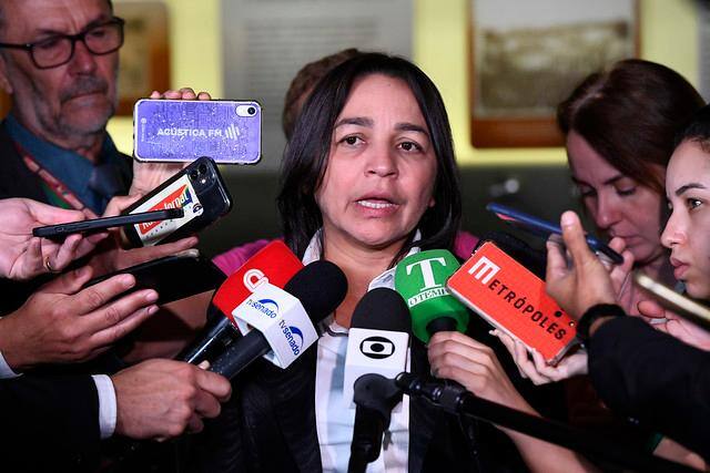 Senadora Eliziane Gama, relatora da CPMI do 8 de janeiro que funciona no Congresso Nacional