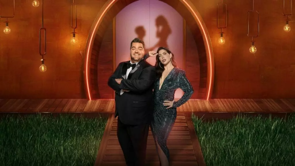 Os apresentadores Darío Barassi e Wanda Nara - (Divulgação/Netflix)