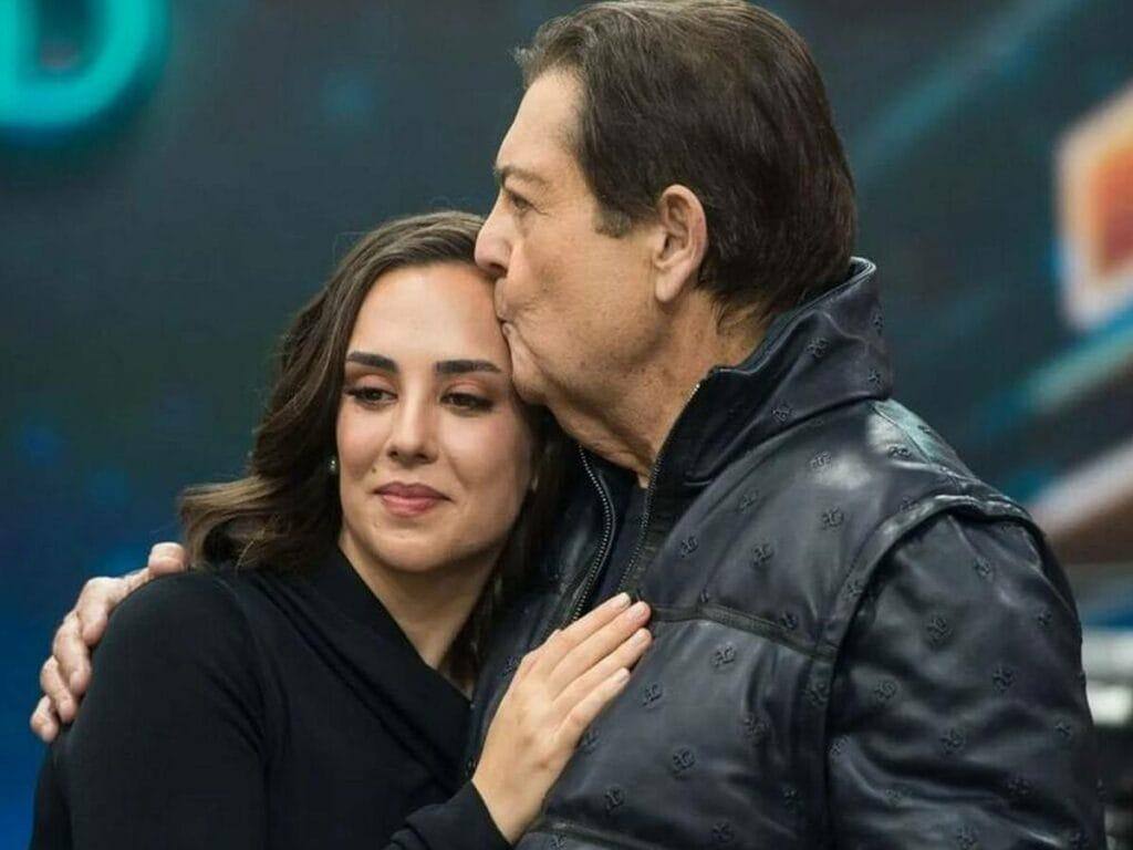 Lara Silva, de 25 anos, é a filha mais velha de Faustão