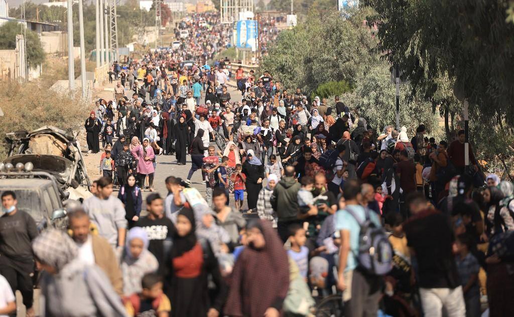 milhares de famílias deixam Cidade de Gaza nesta quinta-feira
