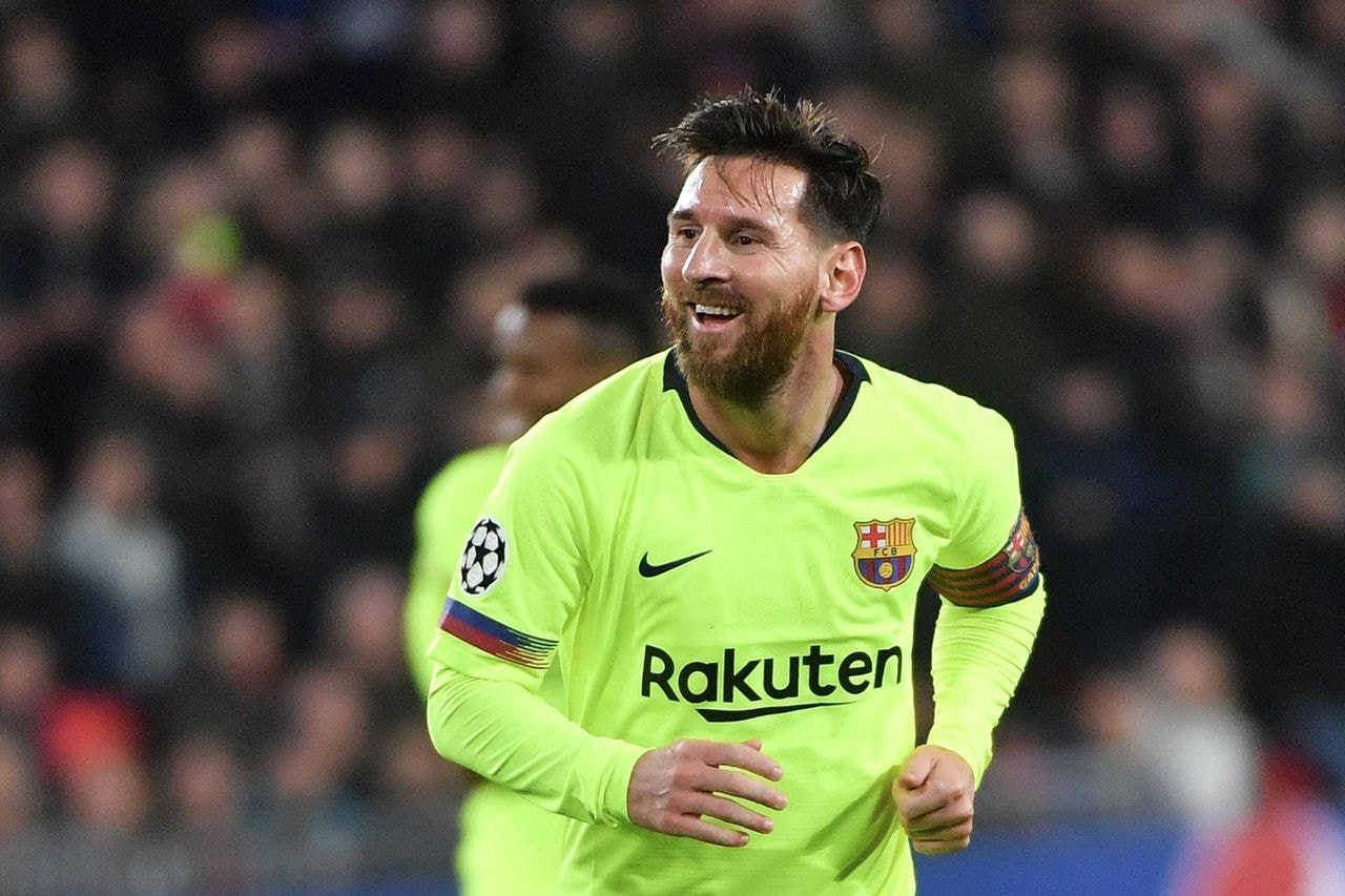 O argentino Lionel Messi abriu o placar aos 14 minutos do segundo tempo