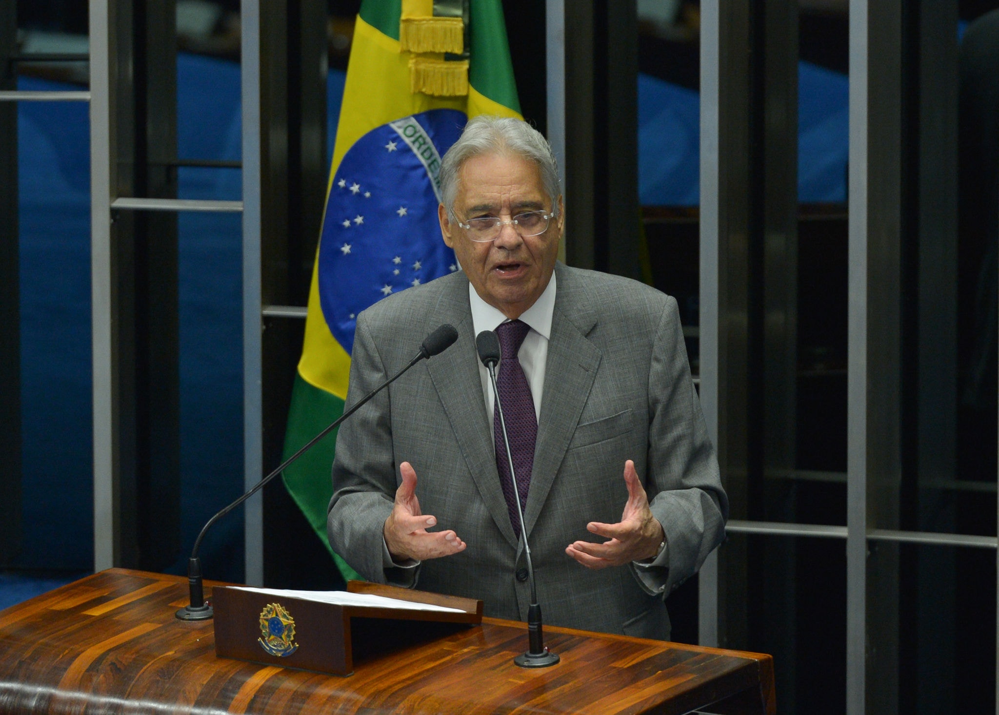 Em 2014, Congresso realiza sessão solene em comemoração aos 20 anos do Plano Real. Os ex-presidentes Fernando Henrique Cardoso e Itamar Franco são homenageados na sessão
