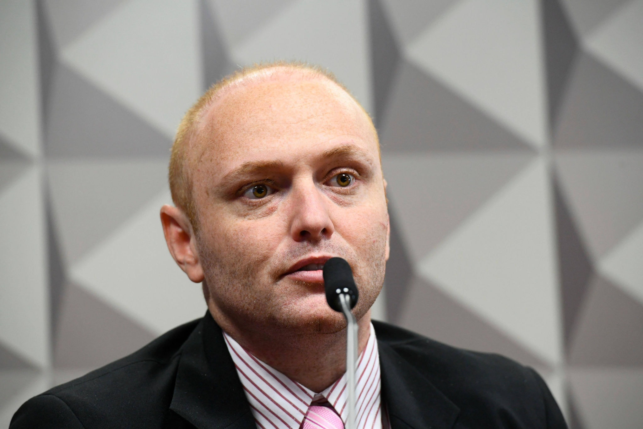 O hacker Walter Delgatti Neto em depoimento à CPMI do 8 de janeiro