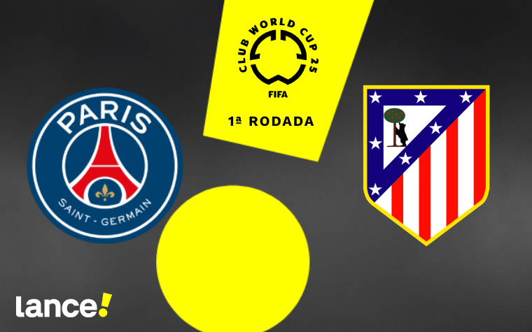 PSG e Atlético de Madrid se enfrentam pela primeira rodada do Mundial de Clubes