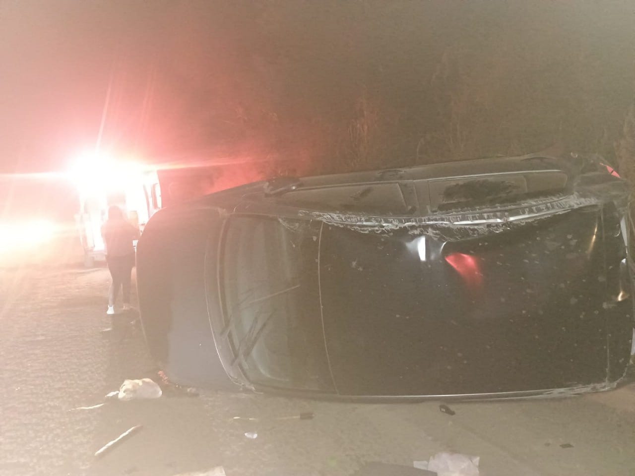 Ela foi encaminhada para o hospital em São Lourenço, no Sul de Minas