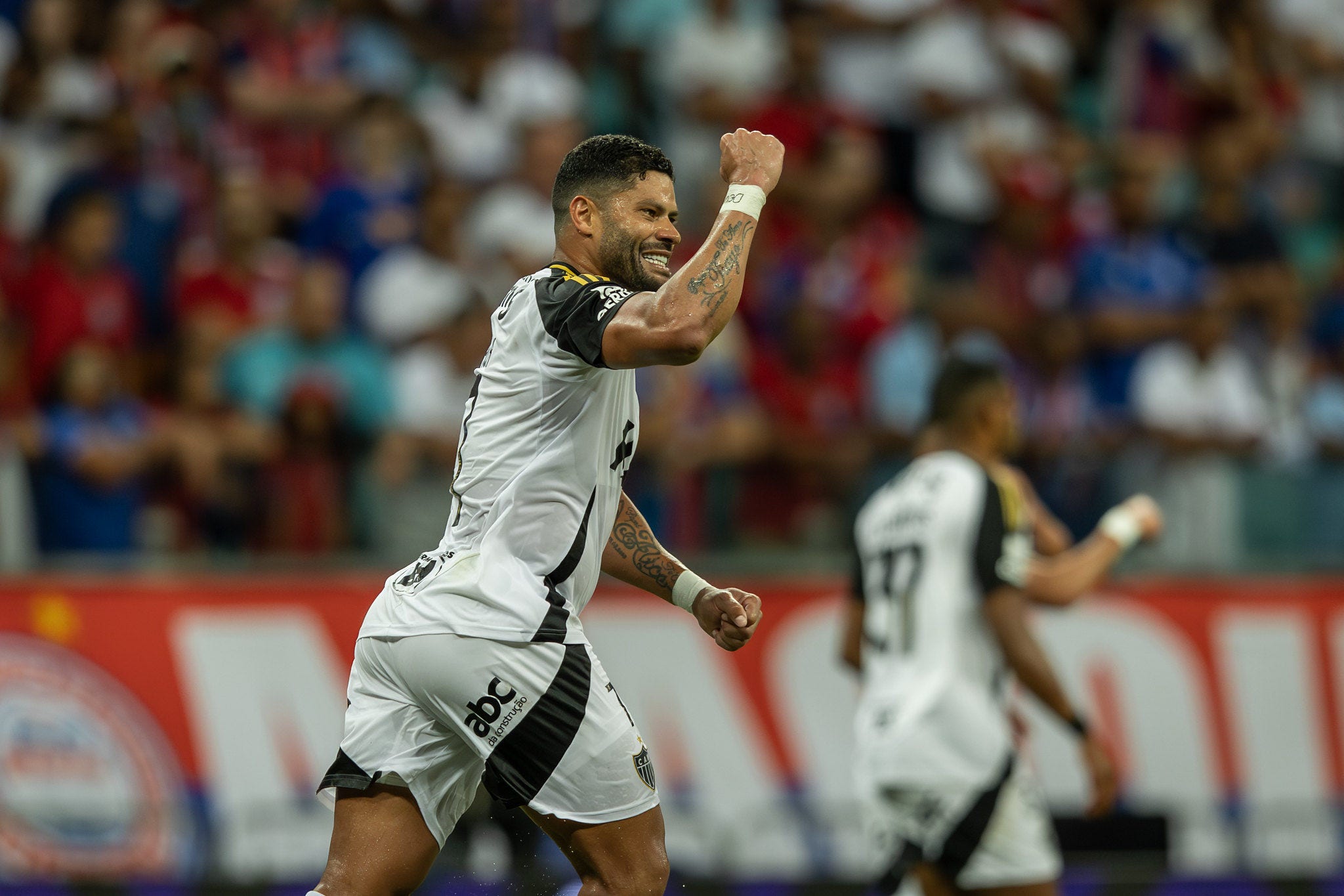Hulk chegou a 134 gols depois do confronto contra o Bahia, na Arena Fonte Nova, pela 13ª rodada do Brasileirão