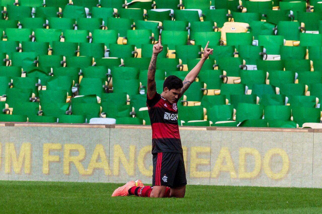 Atacante Pedro marcou contra o ex-clube na decisão do Carioca