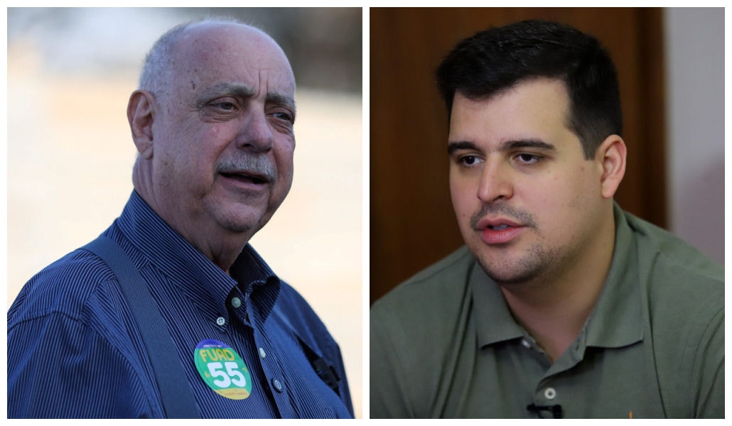O atual prefeito, Fuad Noman (PSD), e o deputado federal Bruno Engler (PL) se enfrentam no segundo turno em BH