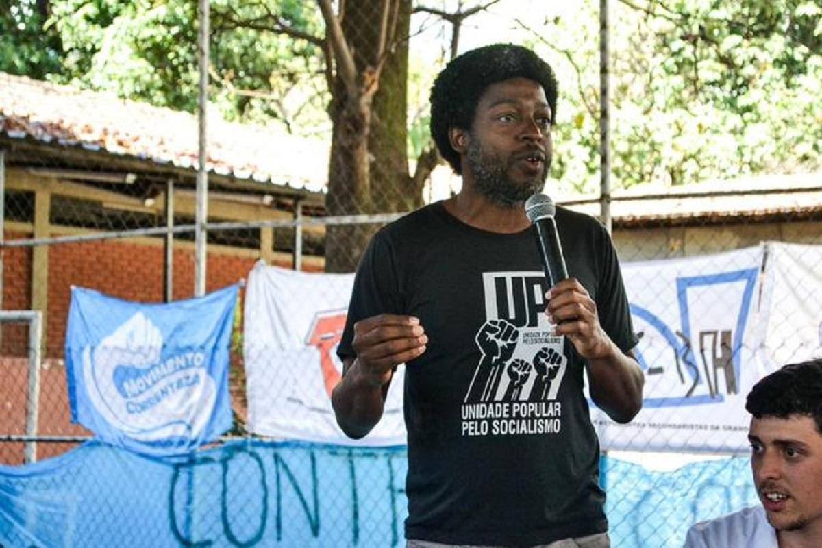 Leonardo Péricles, conhecido como Léo Péricles, é candidato da UP à Presidência da República