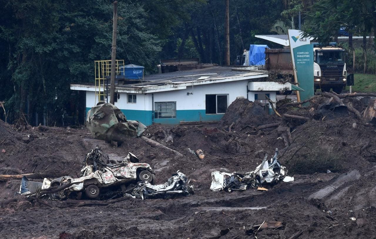 Rompimento da barragem em Brumadinho aconteceu no dia 25 de janeiro de 2019