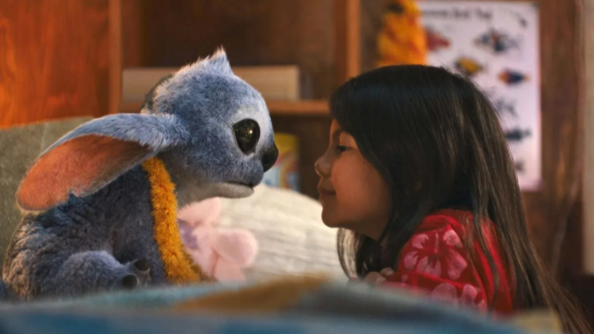 Cena do filme Lilo e Stitch.
