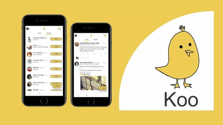 A rede social Koo despontou como possível substituta do X, em 2022