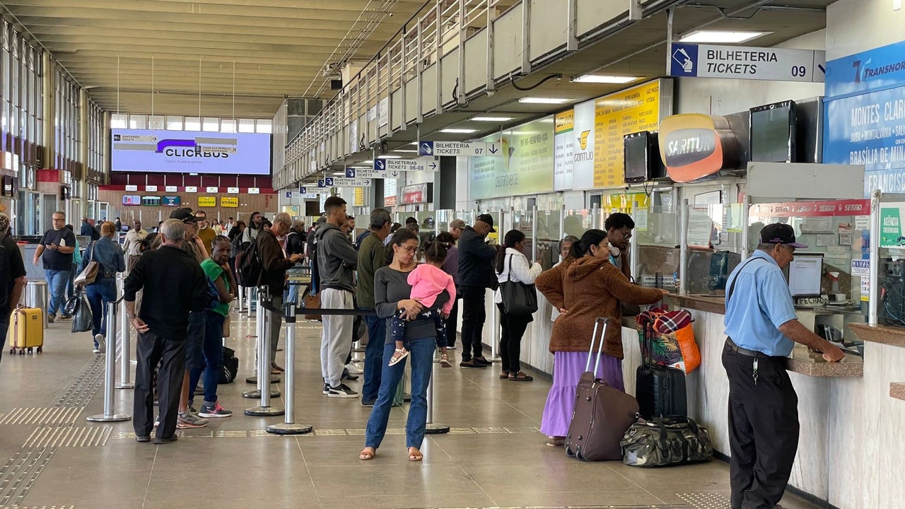 Rodoviária de BH deve receber 143 mil passageiros durante o feriado de Corpus Christi