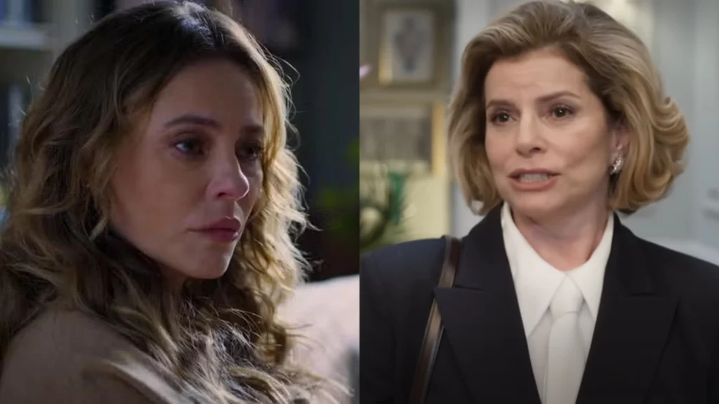 Heleninha (Paolla Oliveira) e Odete (Débora Bloch) de Vale Tudo