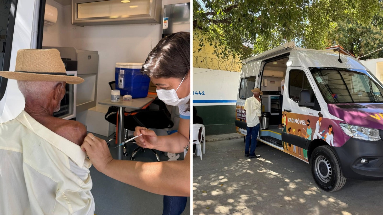 São Francisco realiza vacinação móvel, em uma van, desta quarta a sexta-feira 