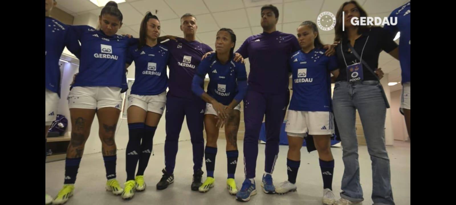 Byanca Brasil passa mensagem emocionante para as colegas de time minutos antes da final da Supercopa feminina, diante do Corinthians