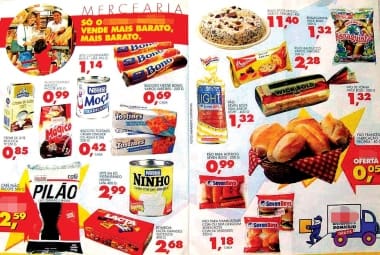 Curiosidade. Panfleto de supermercado de 2000 causou alvoroço no Facebook por mostrar realidade de preços bem diferentes com a que vivemos hoje no país