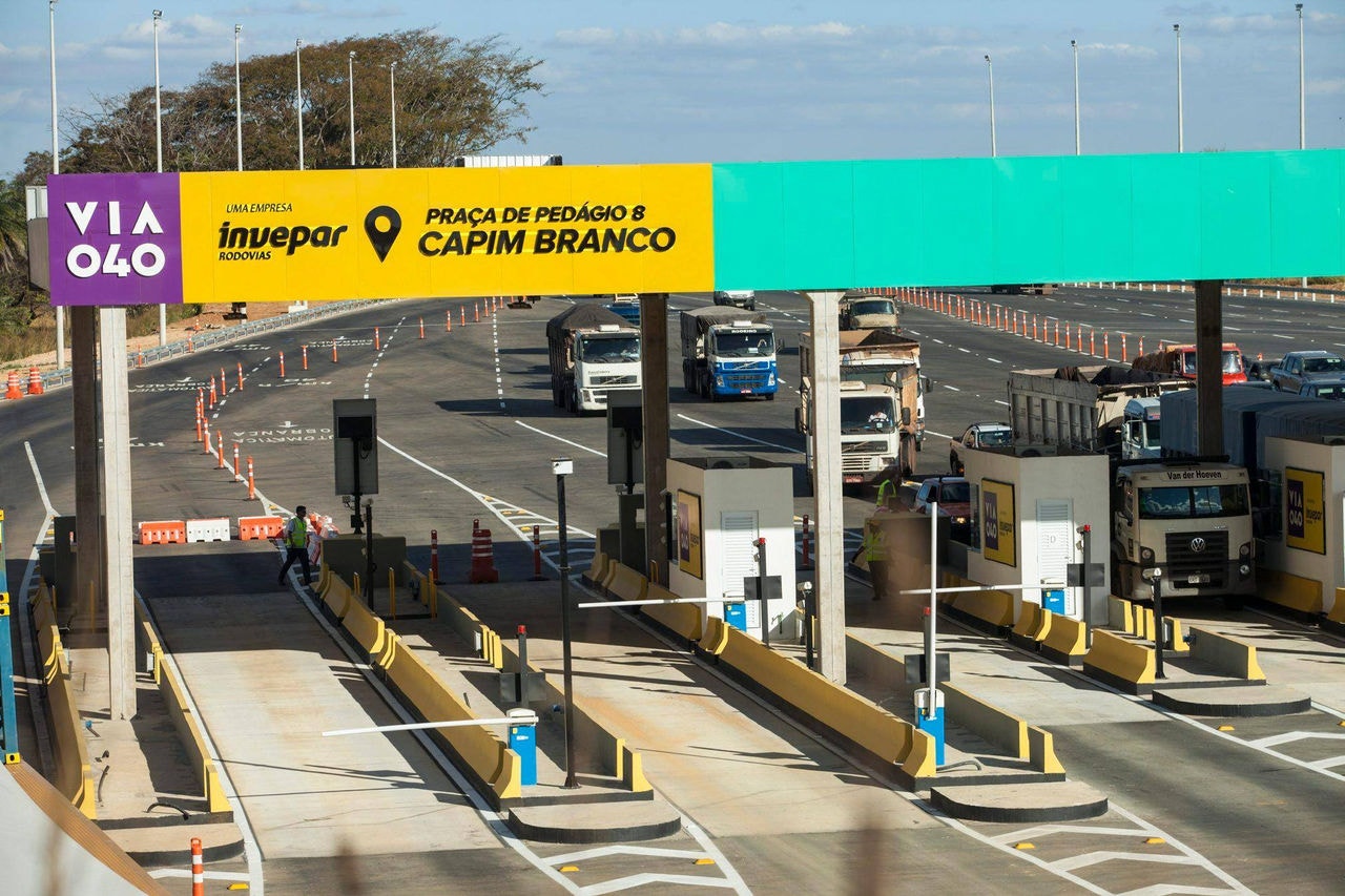 Pedágio ficará mais caro em Minas Gerais na BR-040