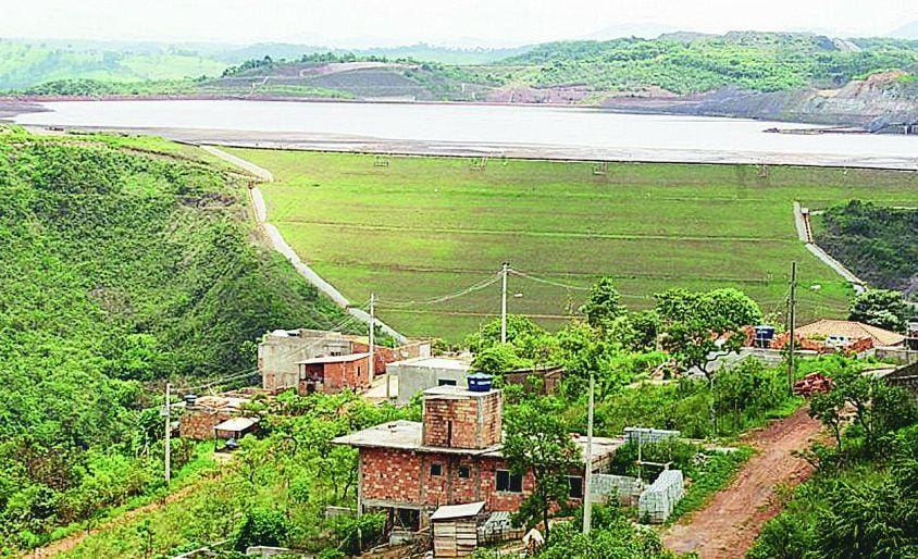 Barragem da CSN, em Congonhas