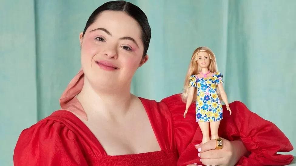 Barbie com sindrome de down