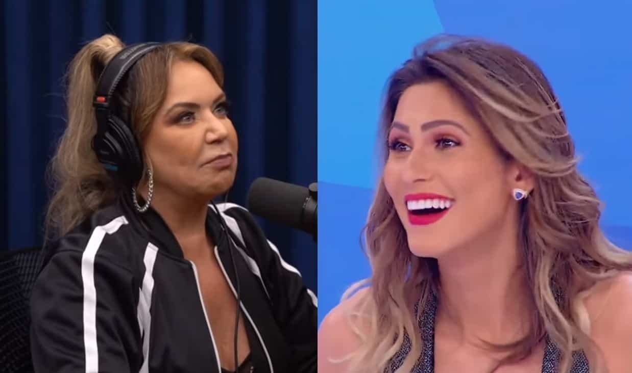 As apresentadoras Flor e Lívia Andrade trabalharam juntas no "Programa Silvio Santos" e "Fofocalizando"