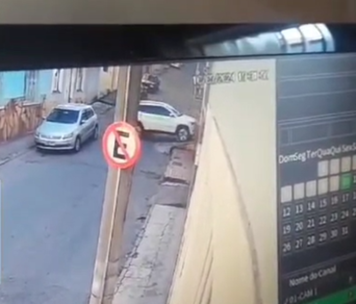 Suspeito esperou vítima entrar na garagem para cometer o crime