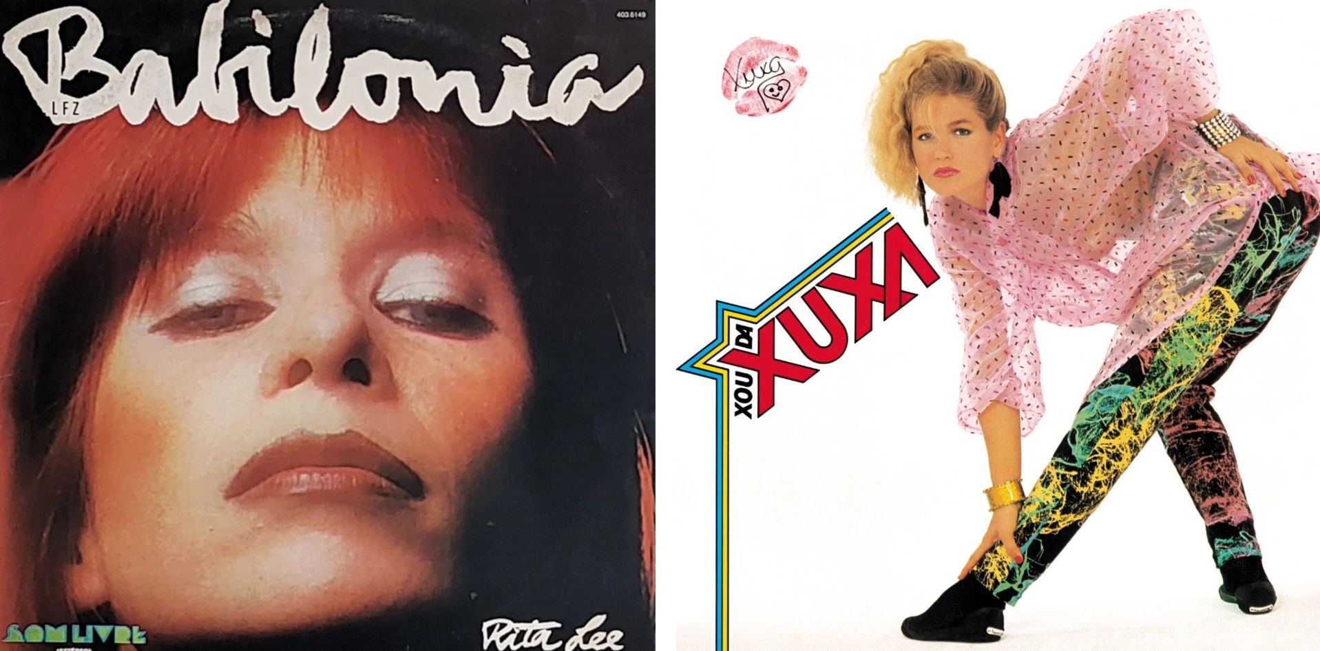 Rita Lee e Xuxa se consagraram, respectivamente, como 'Rainha do Rock' e 'Rainha dos Baixinhos' na gravadora Som Livre