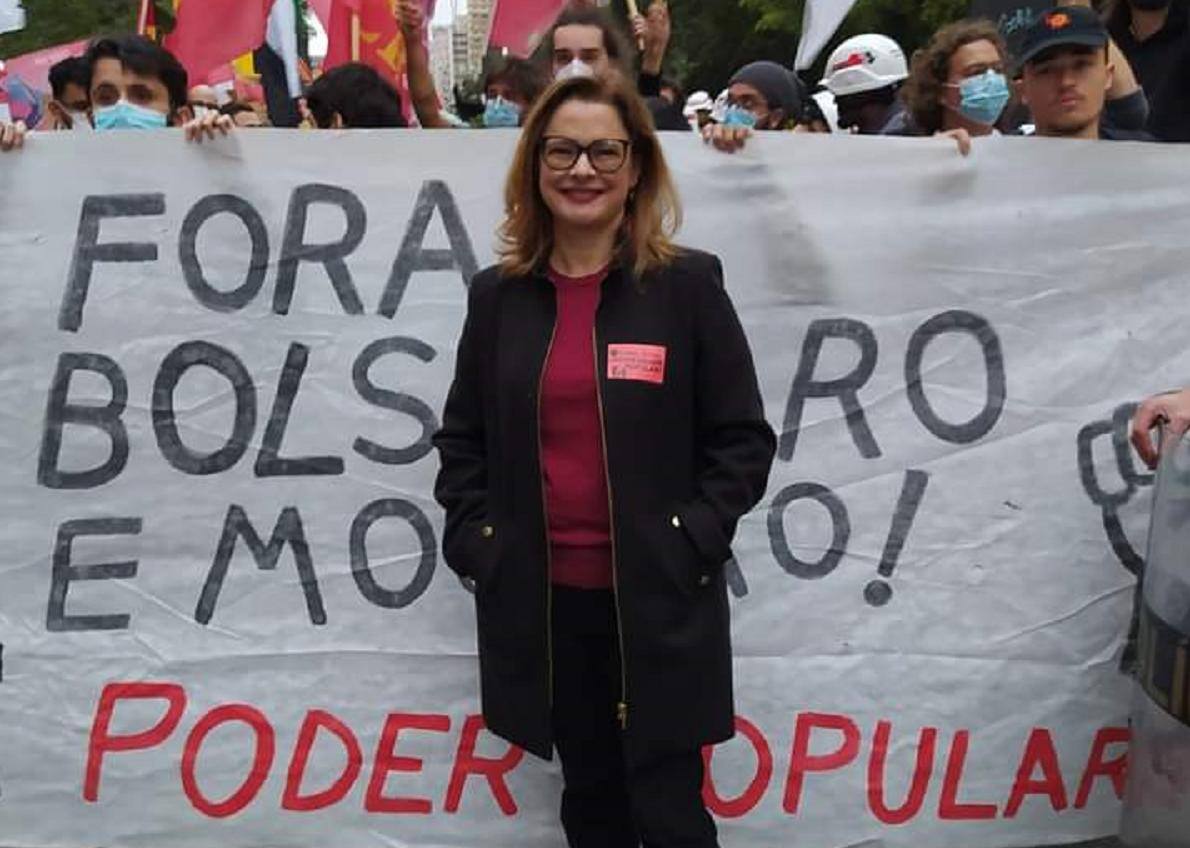 Sofia Manzano, candidata do PCB à Presidência, defende extinção da PM e legalização da maconha