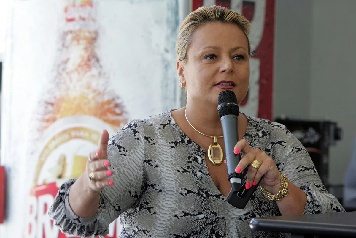 A secretária municipal de Esportes e Lazer, Adriana Branco
