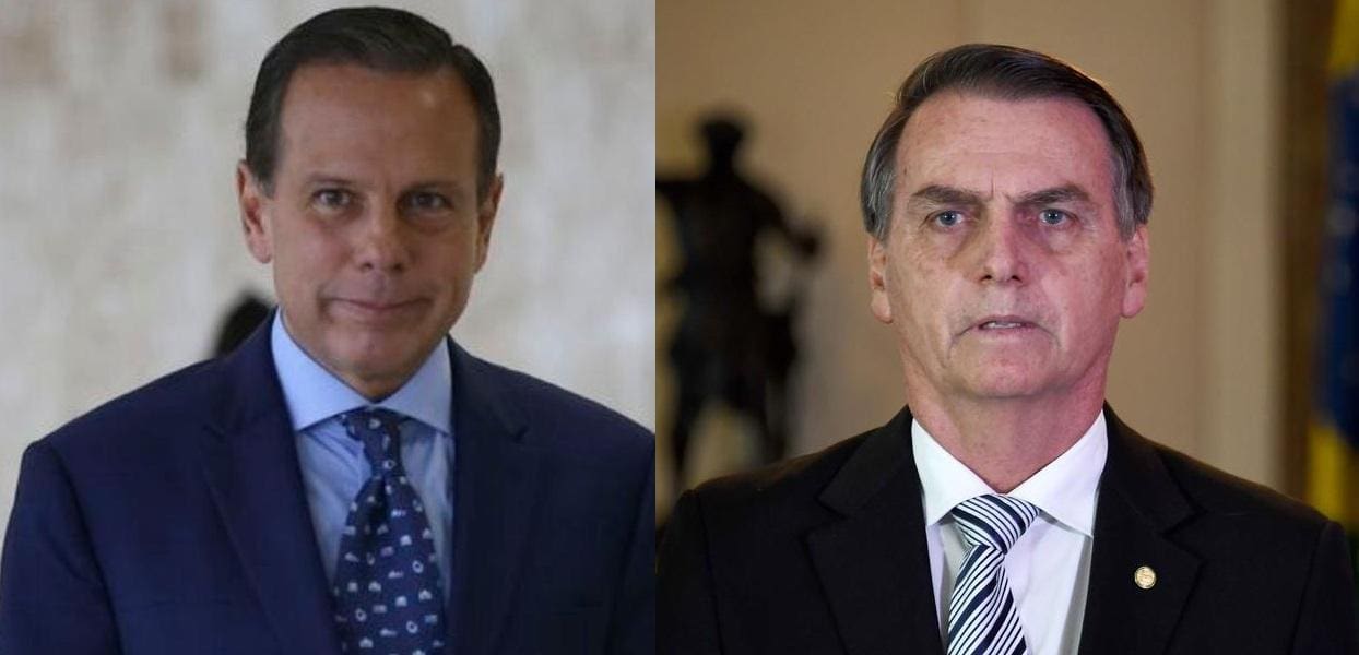Doria e Bolsonaro