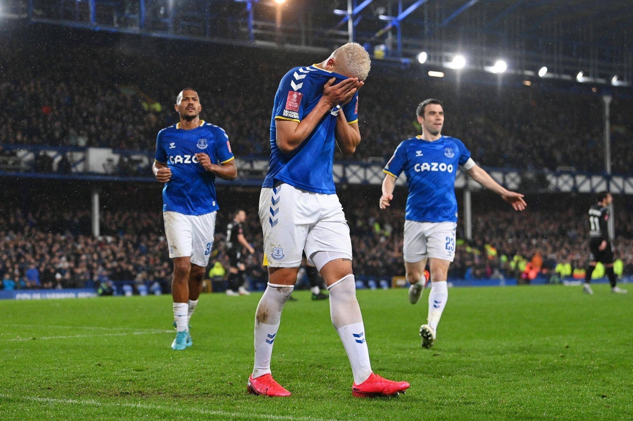 Everton venceu e se classificou na Copa da Inglaterra