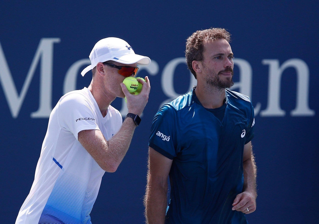 Se tivesse vencido, Soares faria duelo brasileiro com Marcelo Melo na semifinal das duplas masculinas