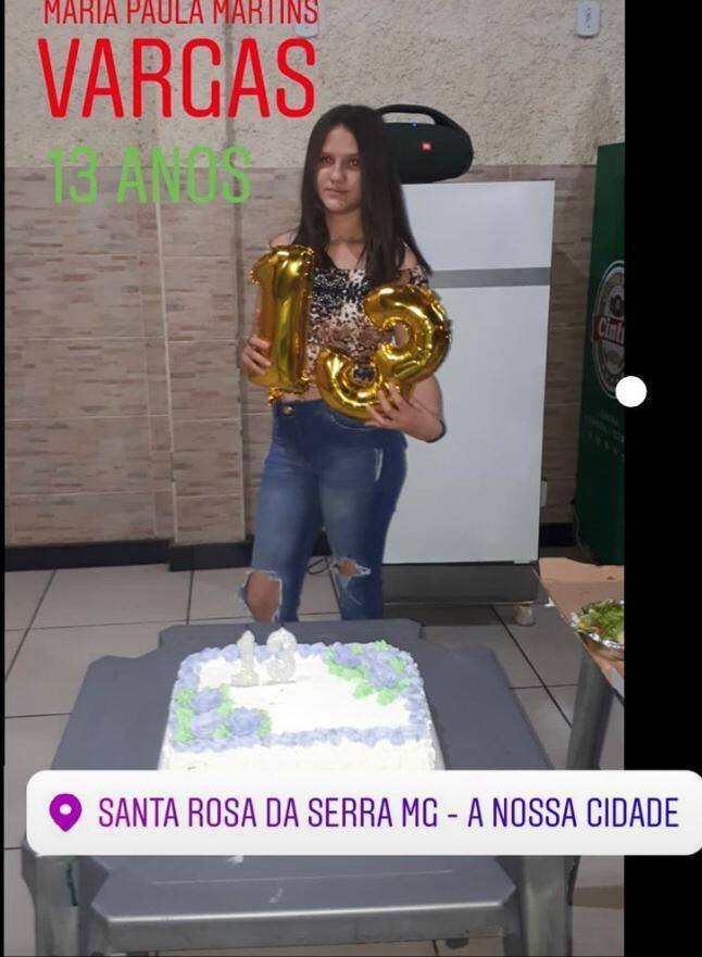Maria Paula está desaparecida