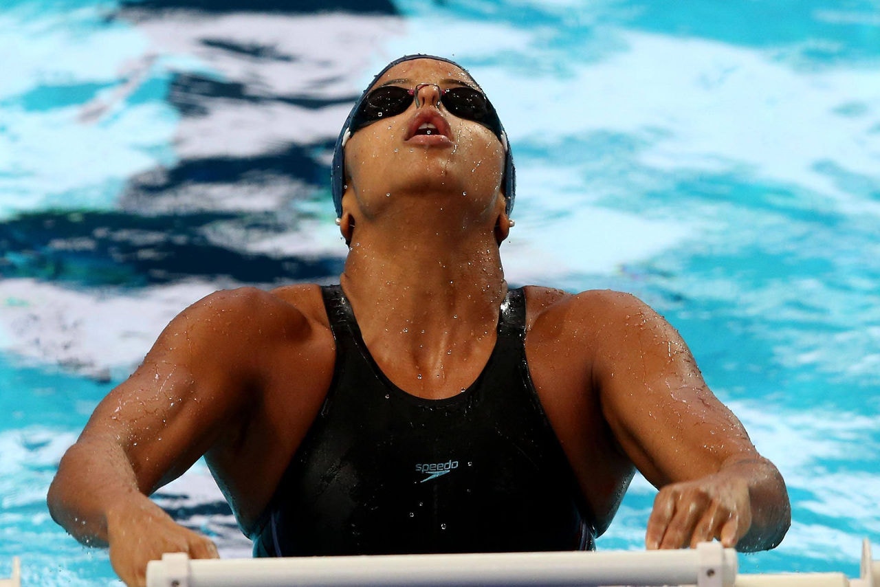 Etiene Medeiros avançou para semifinais com o segundo melhor tempo