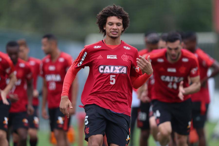 Willian Arão no período em que atuou pelo Flamengo