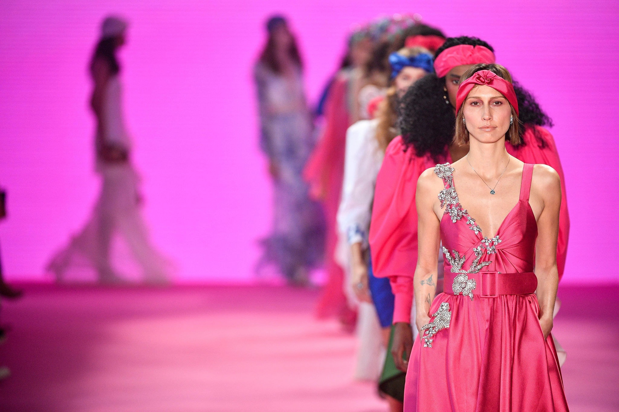 PatBo desfila na passarela do SPFW